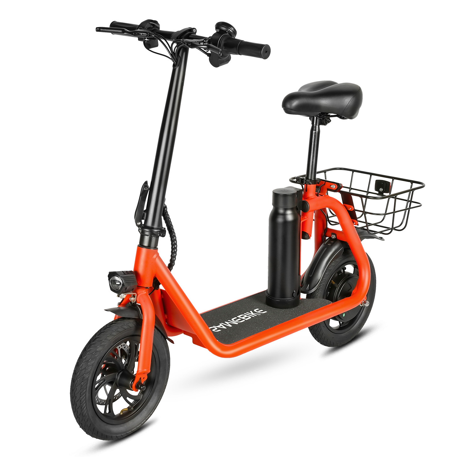 Designsanstitre_8f35016b-27ba-4294-b4c5-5dcb5da2ac4b.png Mini trottinette électrique pliable C01 avec selle, batterie amovible – Image 1