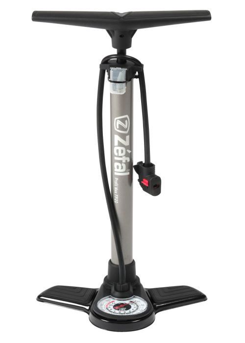 Pompe à vélo – ZEFAL – Profil Max FP20 – Acier – Compatible toutes valves – Accessoires inclus