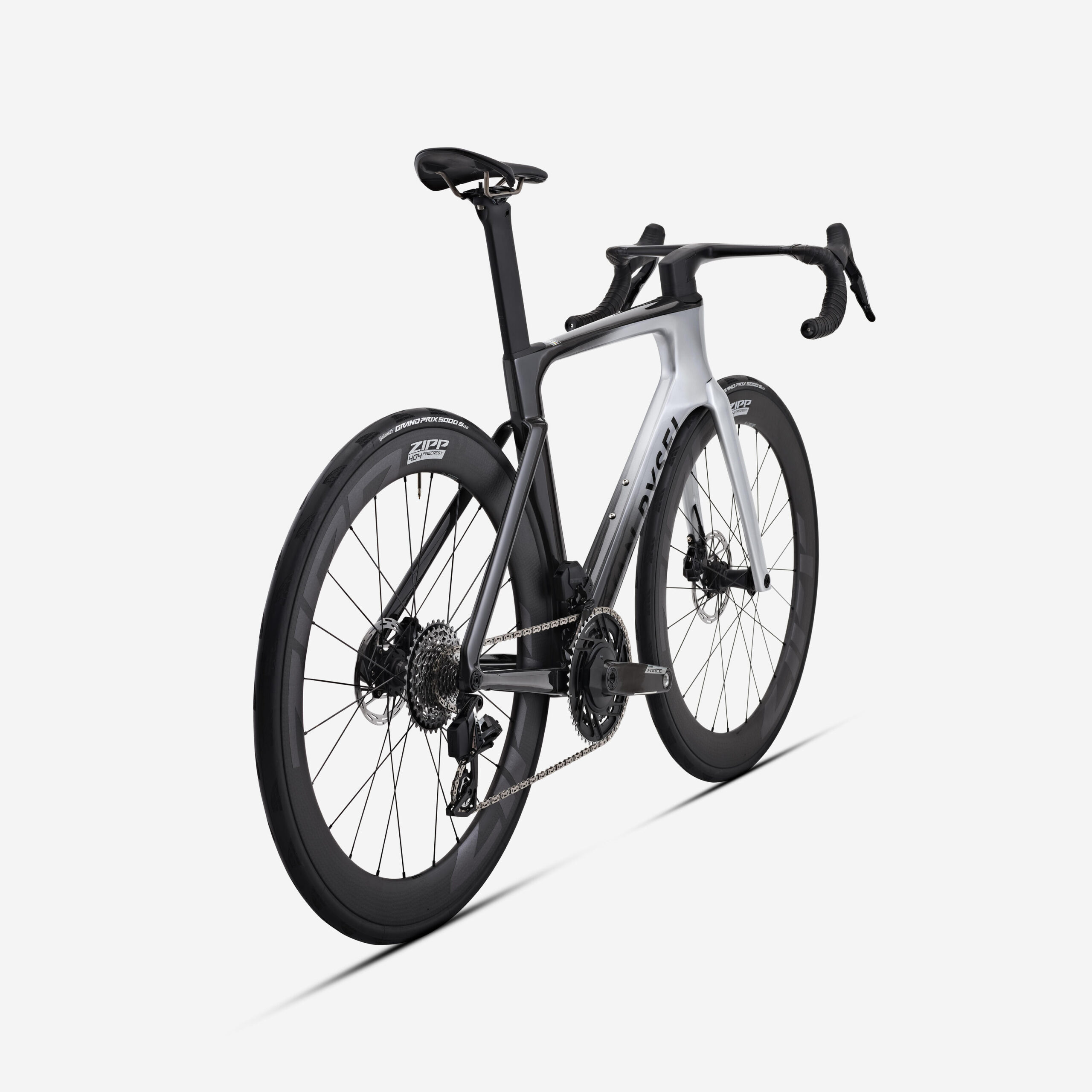 Vélo de route SRAM Force AXS E1 2x12v capteur de puissance, RCR-F PRO gris