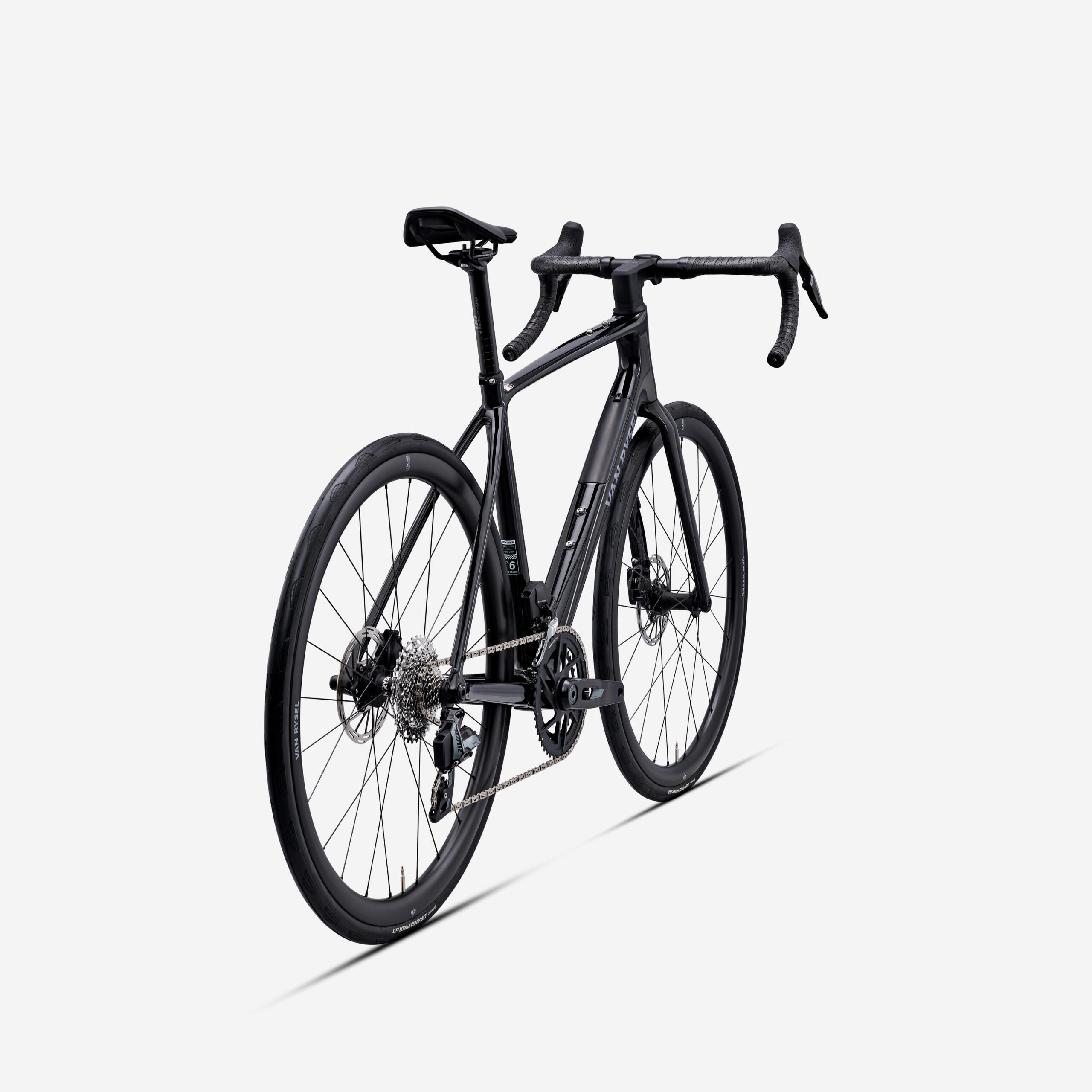 Vélo de route carbone SRAM Rival AXS E1 2x12v, EDR CF noir