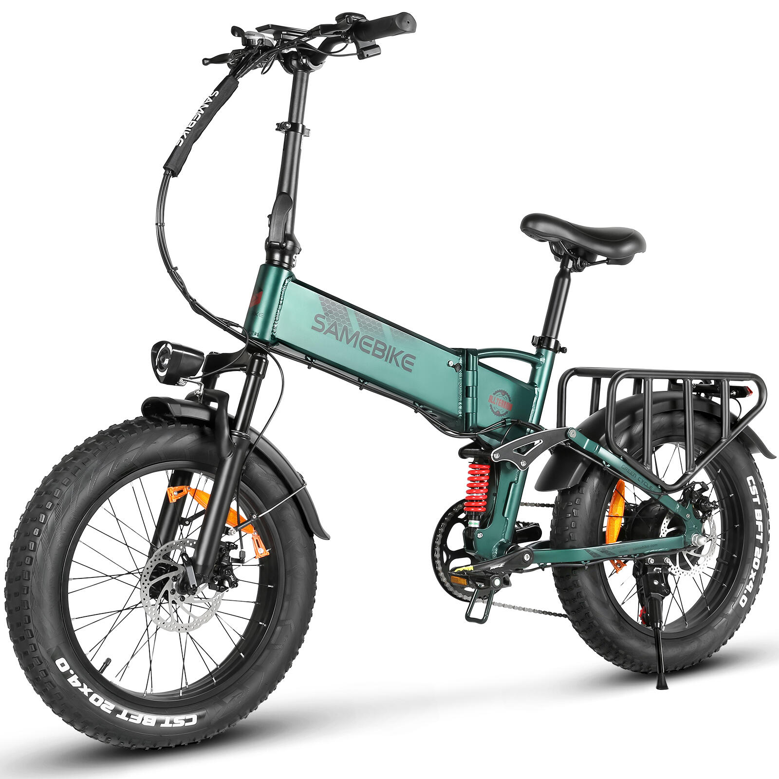 Vélo électrique pliant SAMEBIKE RS-A02 Pro 20 pouces avec batterie 48 V 15 Ah