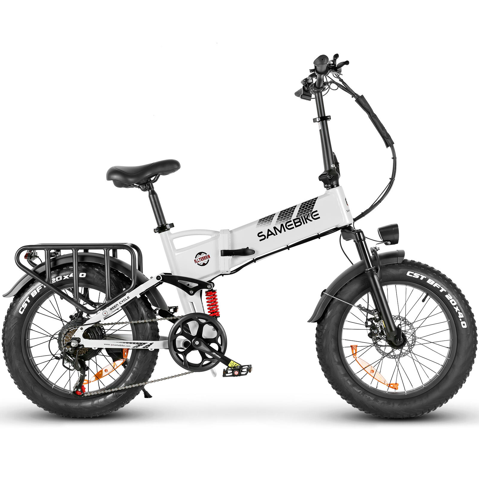 Vélo électrique pliant SAMEBIKE RS-A02 Pro 20 pouces avec batterie 48 V 15 Ah