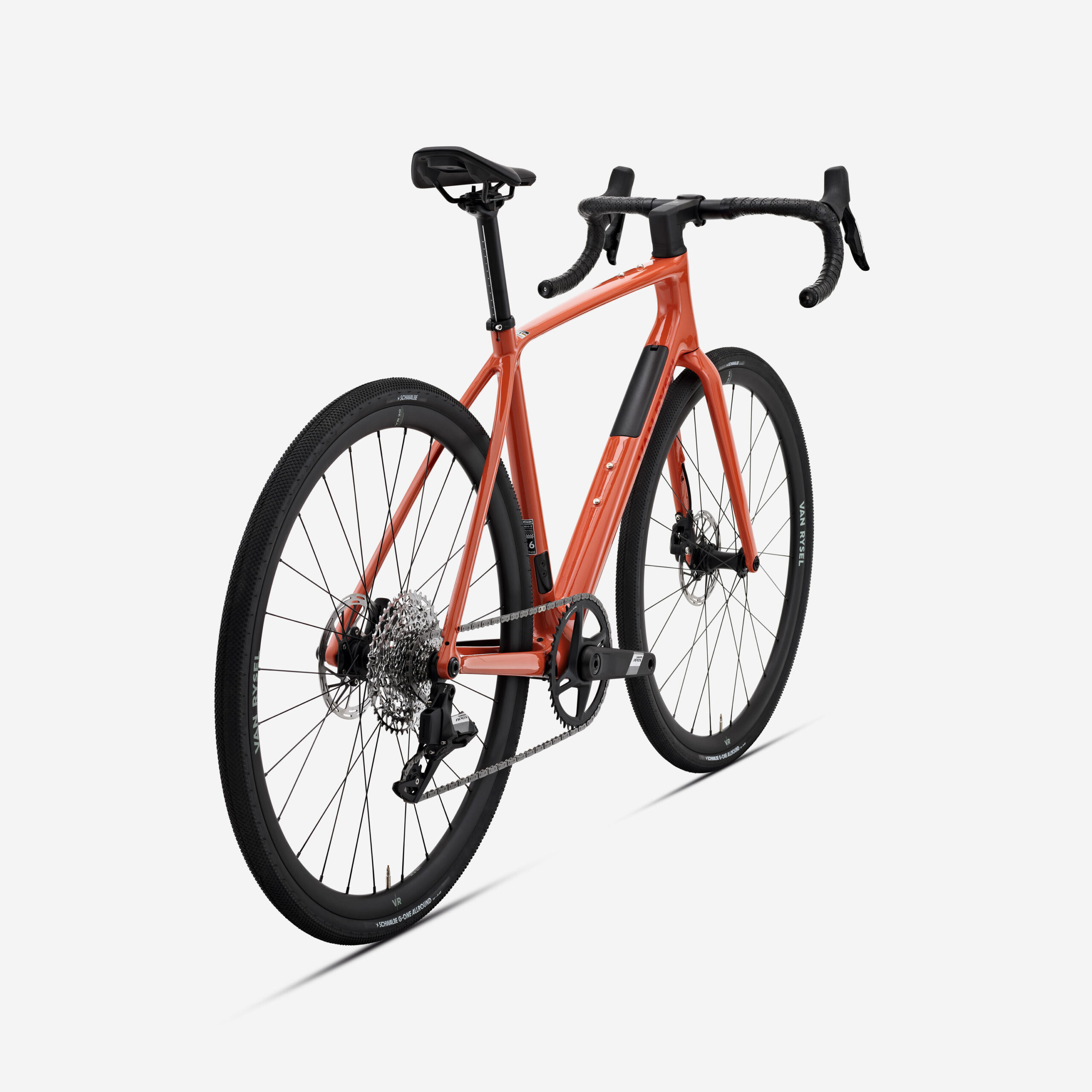 Vélo de route carbone SRAM Apex AXS 1x12v, EDR CF Terracotta
