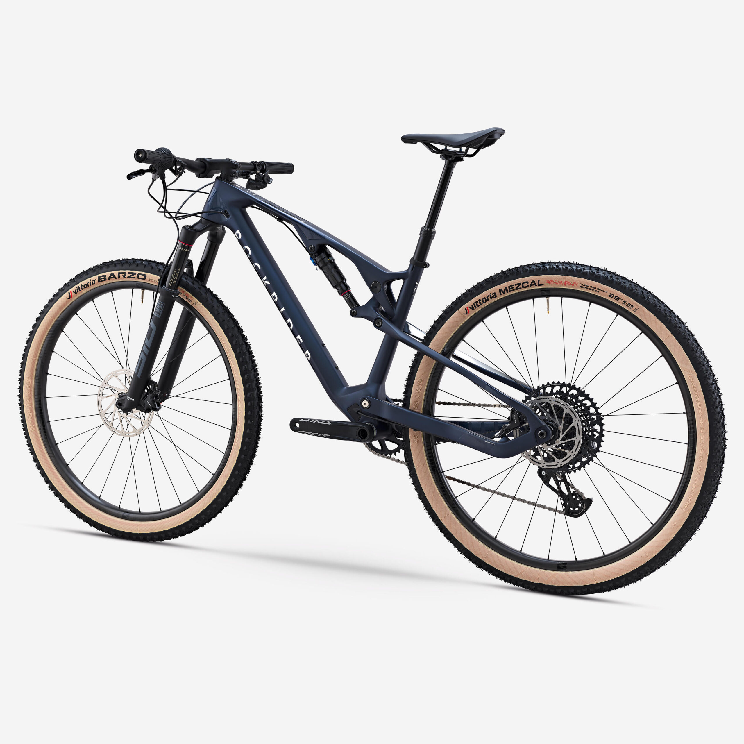 Vélo vtt xc crosscountry race 900 s bleu – cadre full carbone – AXS roues carbon