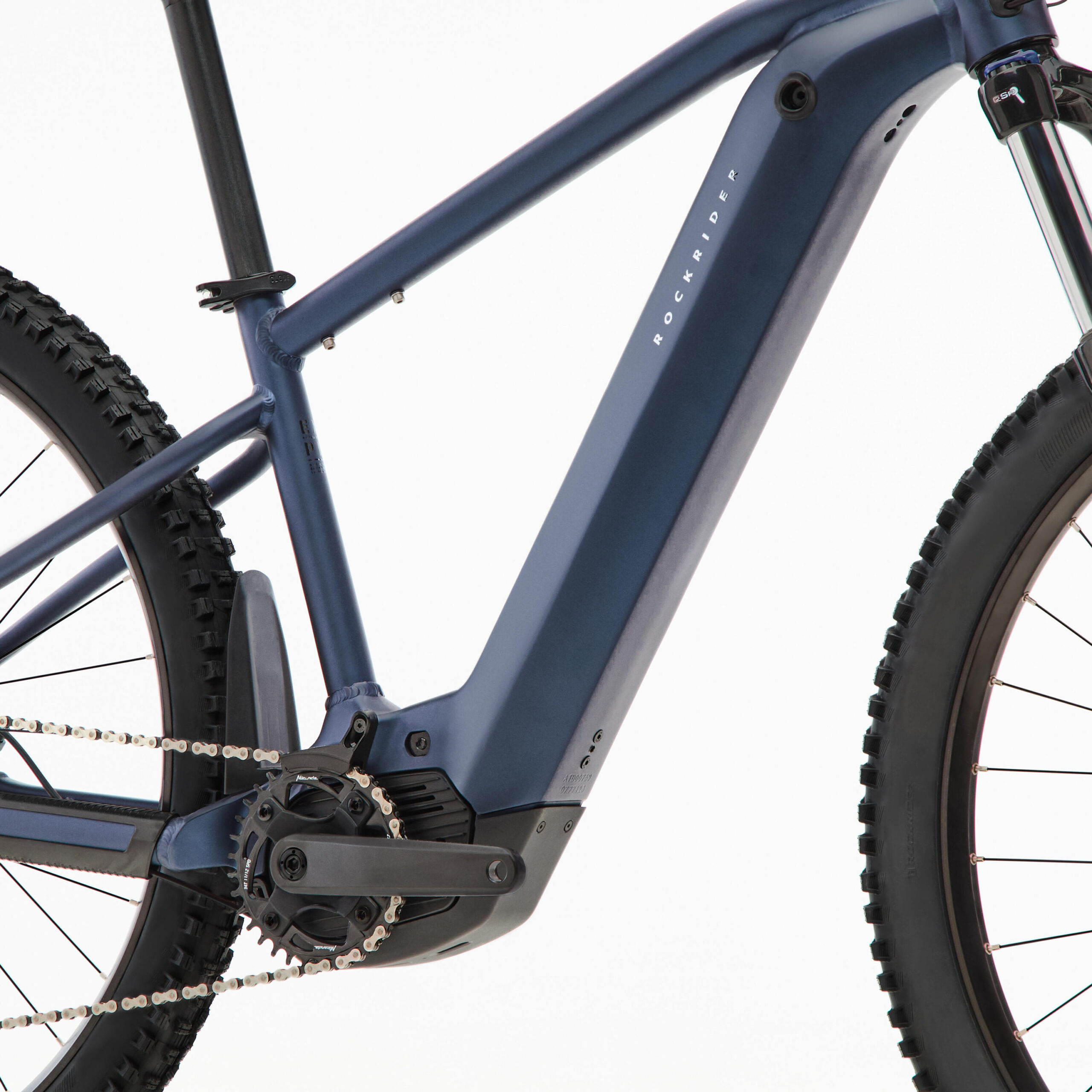 Vélo vtt électrique semi rigide 29″ – e-expl 520 bleu nuit