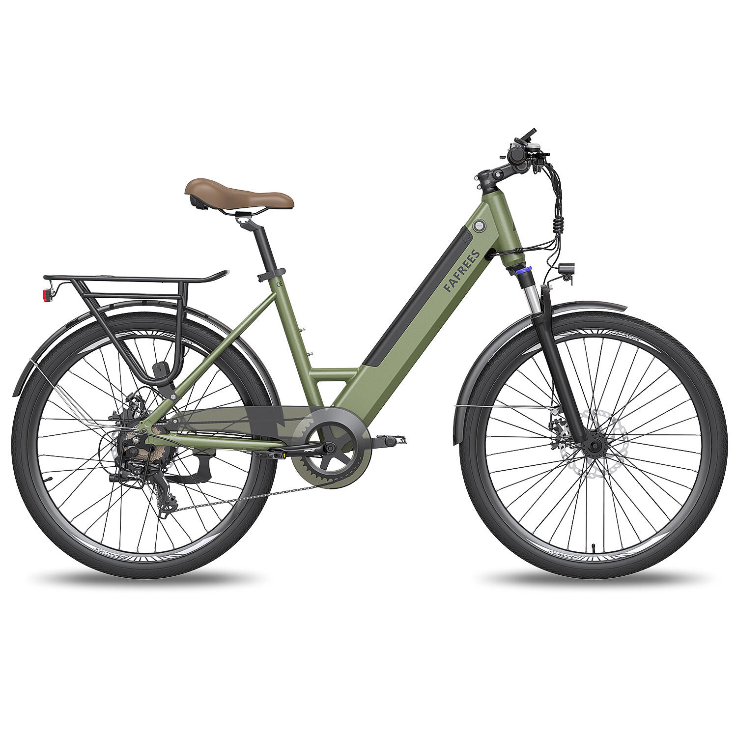 Vélo électrique urbain Fafrees F26 Pro, moteur 250 W, batterie 36 V 14,5 Ah