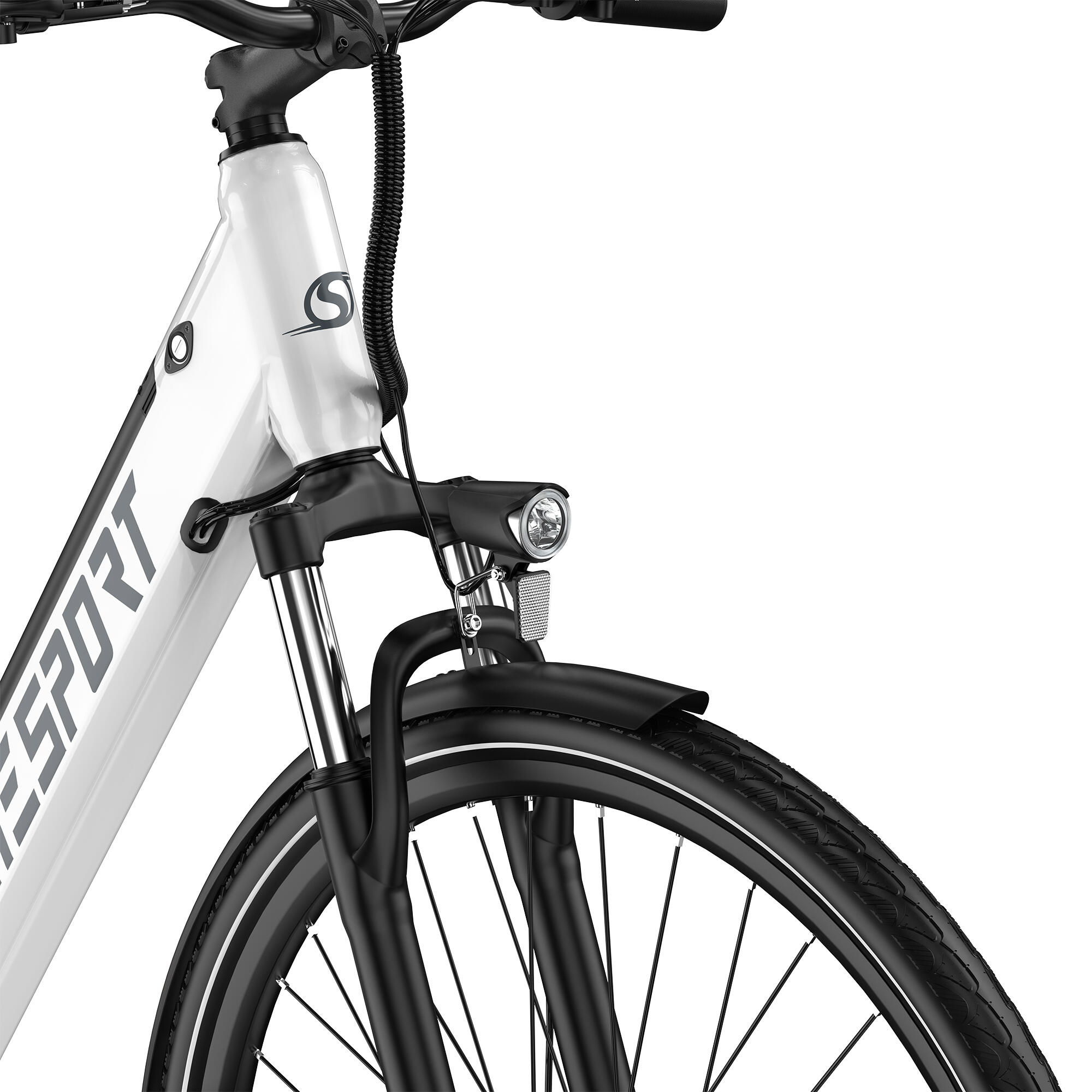 Vélo Électrique OT12 65 km Autonomie 36V Shimano 7 Vitesses