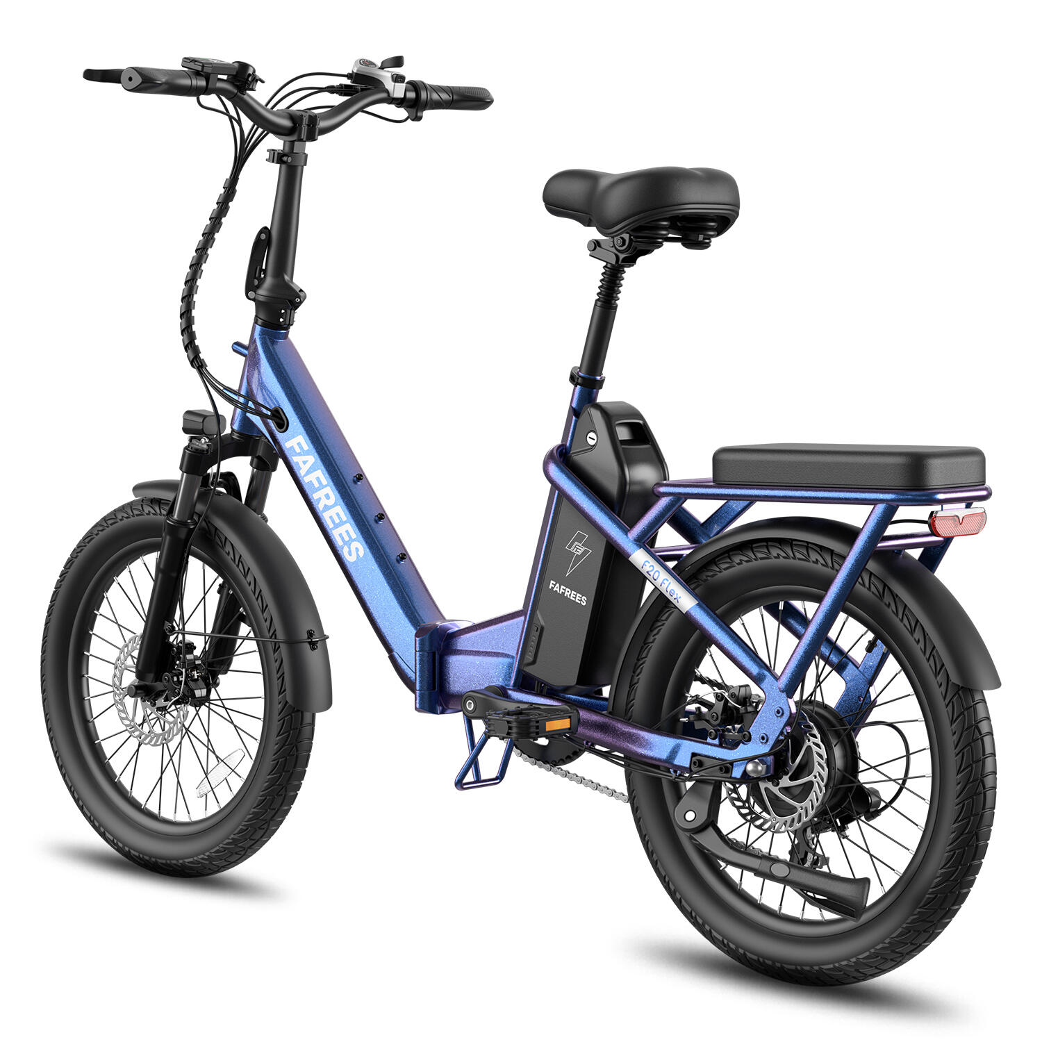 Vélo électrique pliant FAFREES F20 Flex, batterie amovible 36 V 25 Ah
