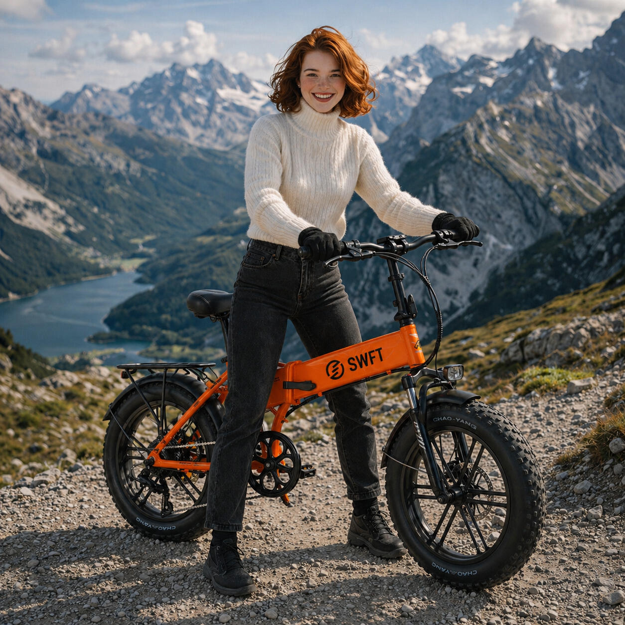 Vélo électrique pliant SWFT SD20 624Wh – roue 20″x4″ FatBike