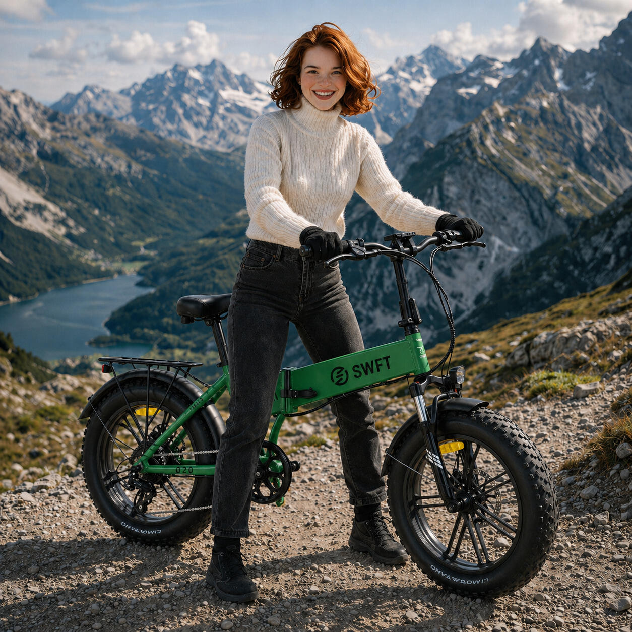 Vélo électrique pliant SWFT SD20 624Wh – roue 20″x4″ FatBike