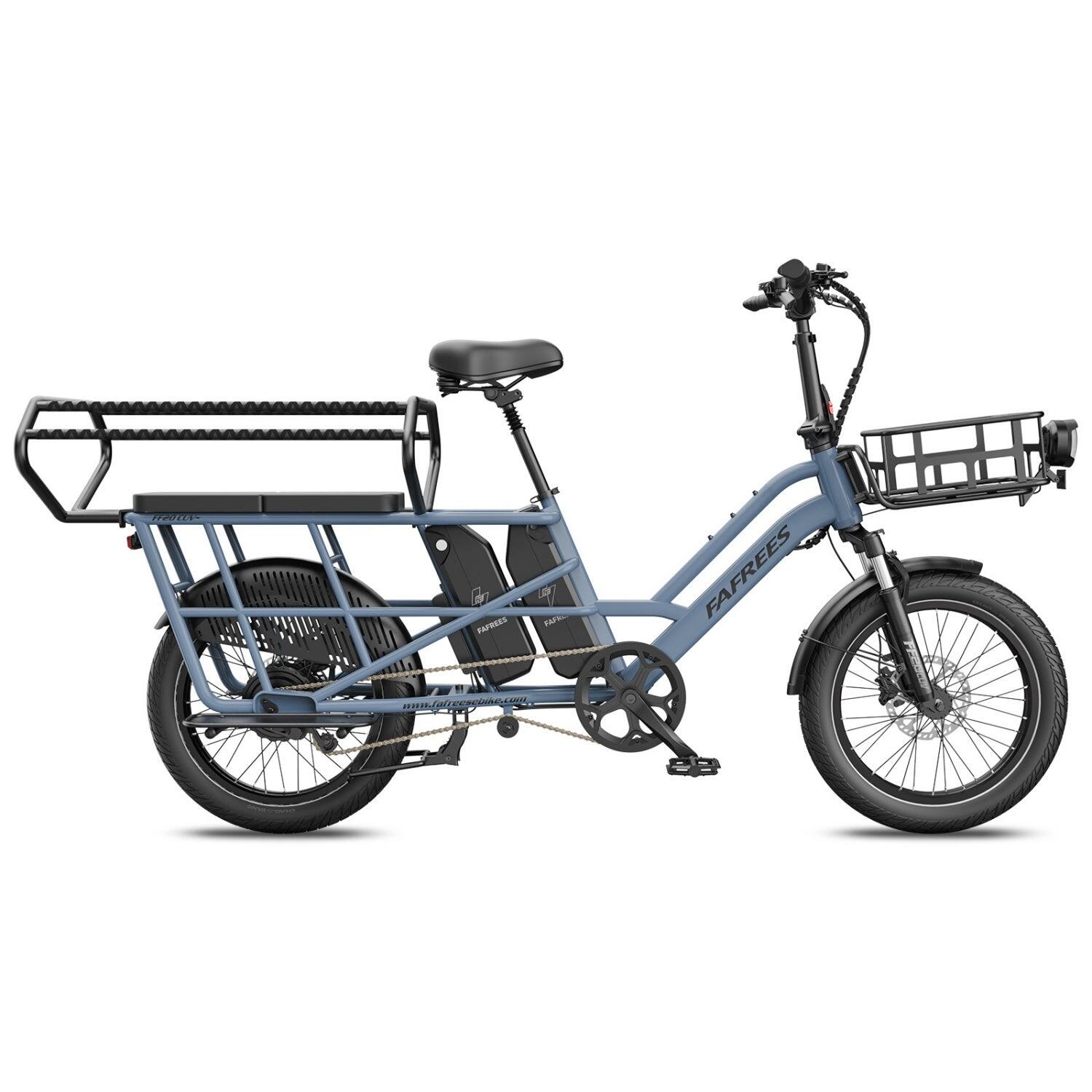 FAFREES FF20 CUV Vélo Électrique 250W 48V24Ah 20″ Freins Hydrauliques Bleu