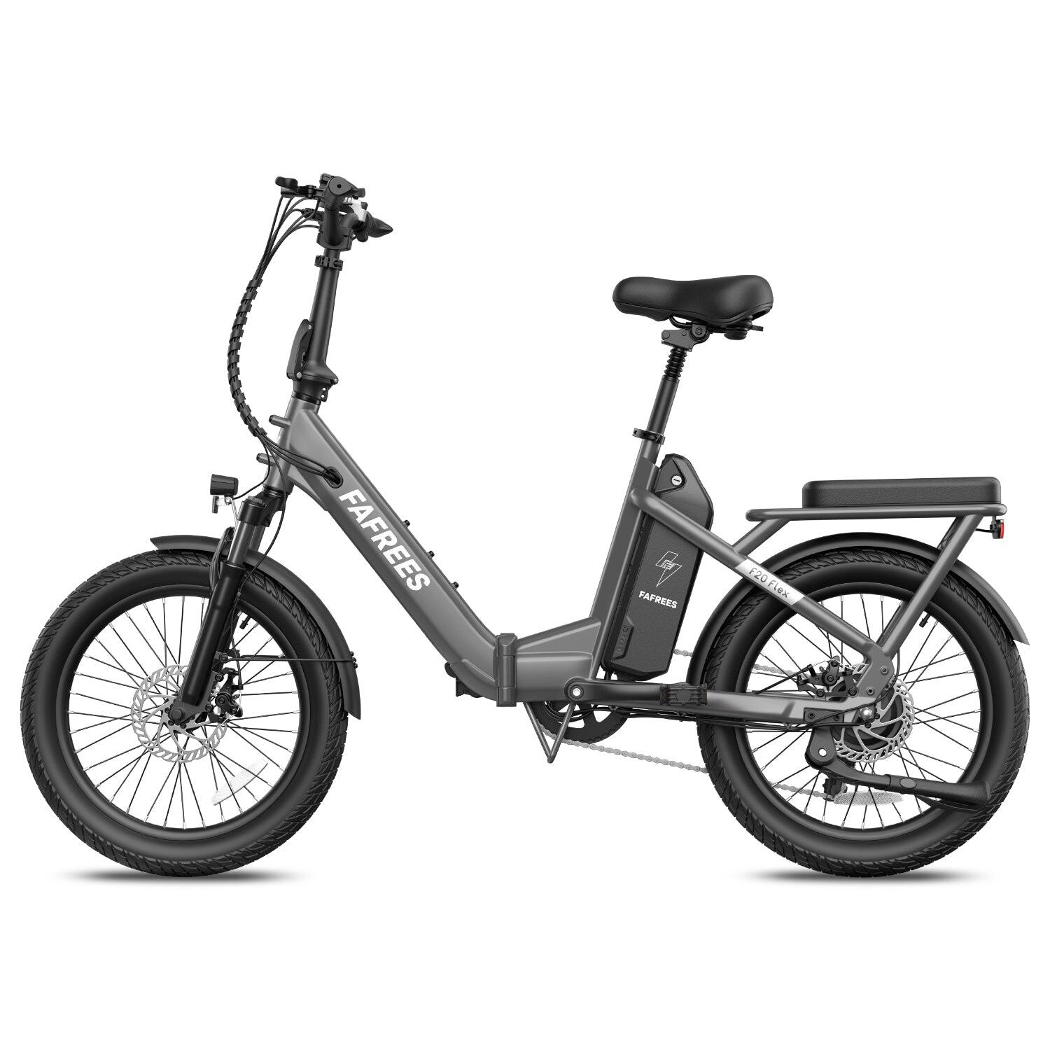 Vélo électrique flexible FAFREES F20 250W 36V20Ah Noir anthracite