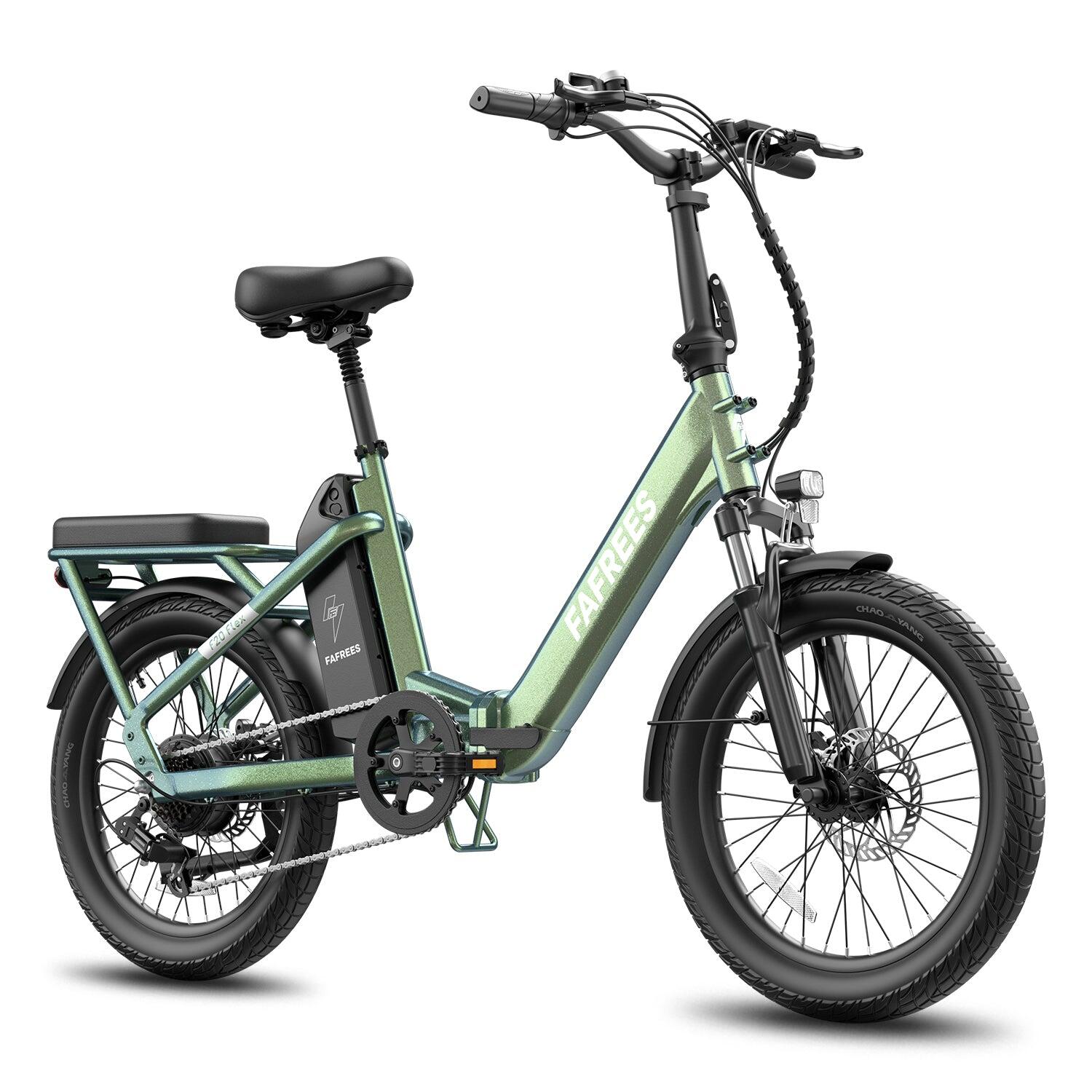 FAFREES F20 Flex vélo électrique pliant 250W 36V20Ah 75KM Vert Violet