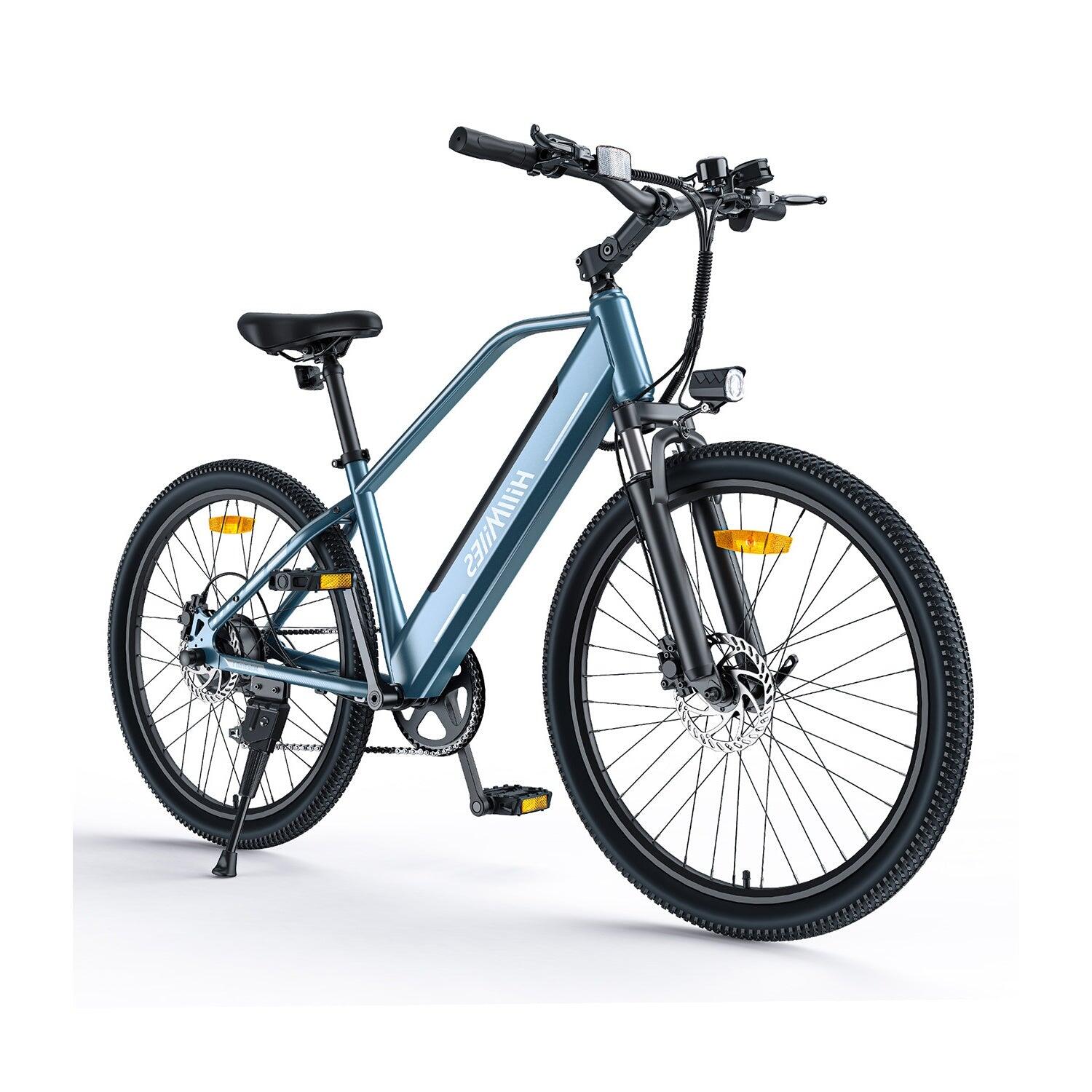 Vélo électrique HillMiles MileTrail 1 350W 36V13Ah 26″ Bleu