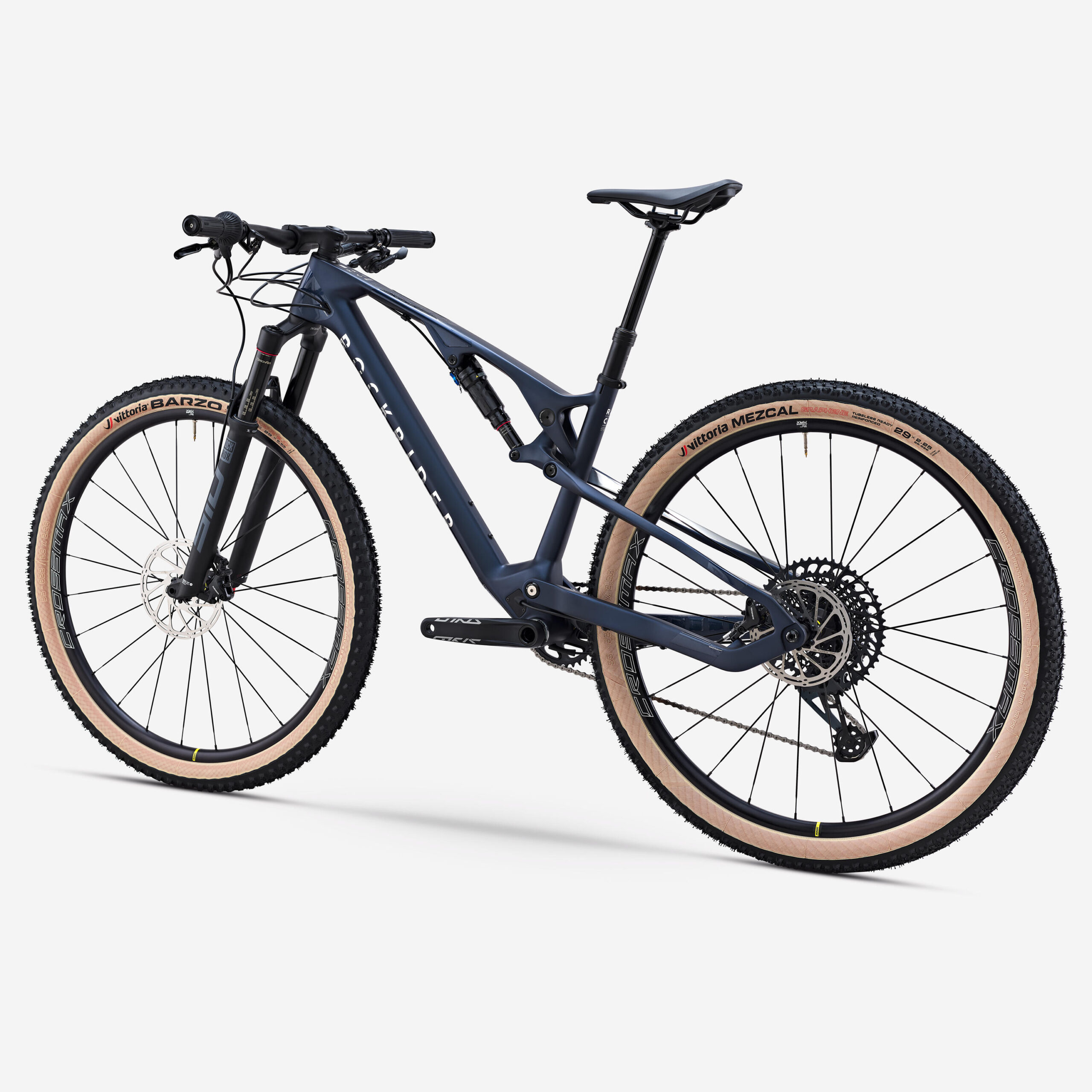 Vélo vtt xc crosscountry race 900 s bleu – cadre full carbone – GX roues alu