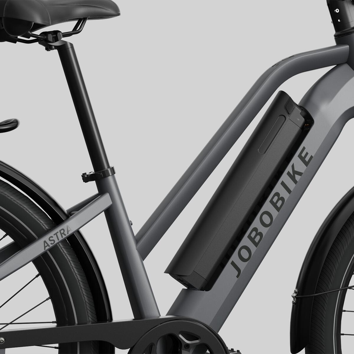 Vélo de ville avec transmission Shimano 8 vitesses et batterie 540 Wh