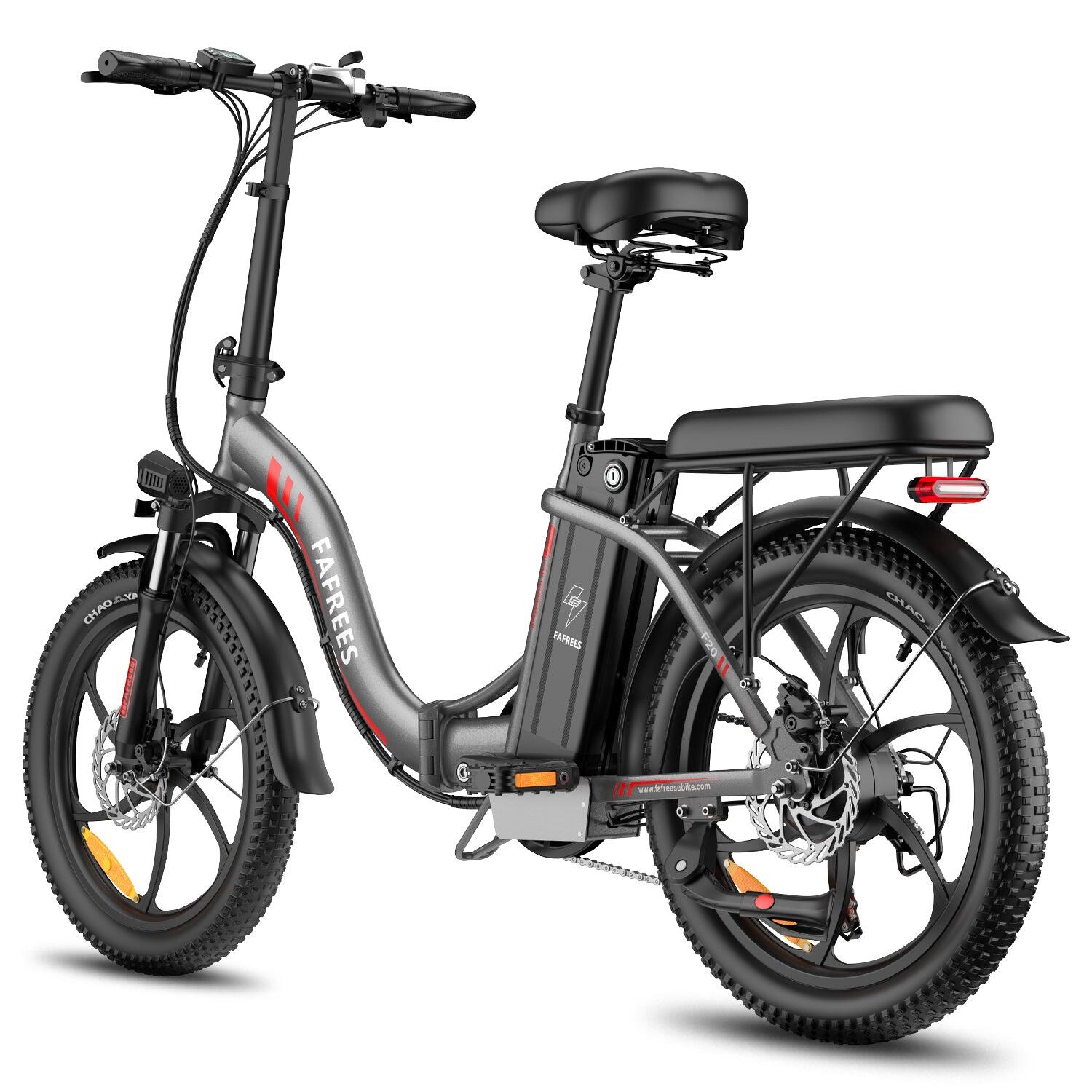 FAFREES F20 Vélo Électrique 250W 36V18Ah 20″ Gris
