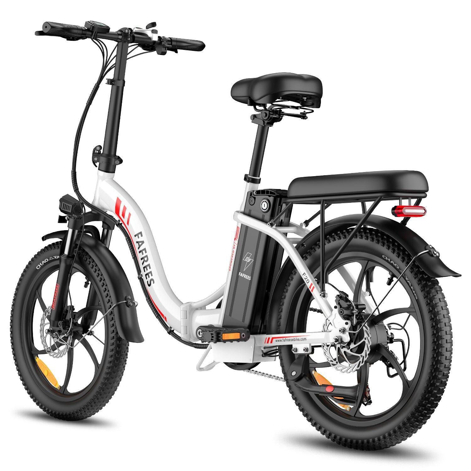 FAFREES F20 Vélo Électrique 250W 36V18Ah 20″ Blanc
