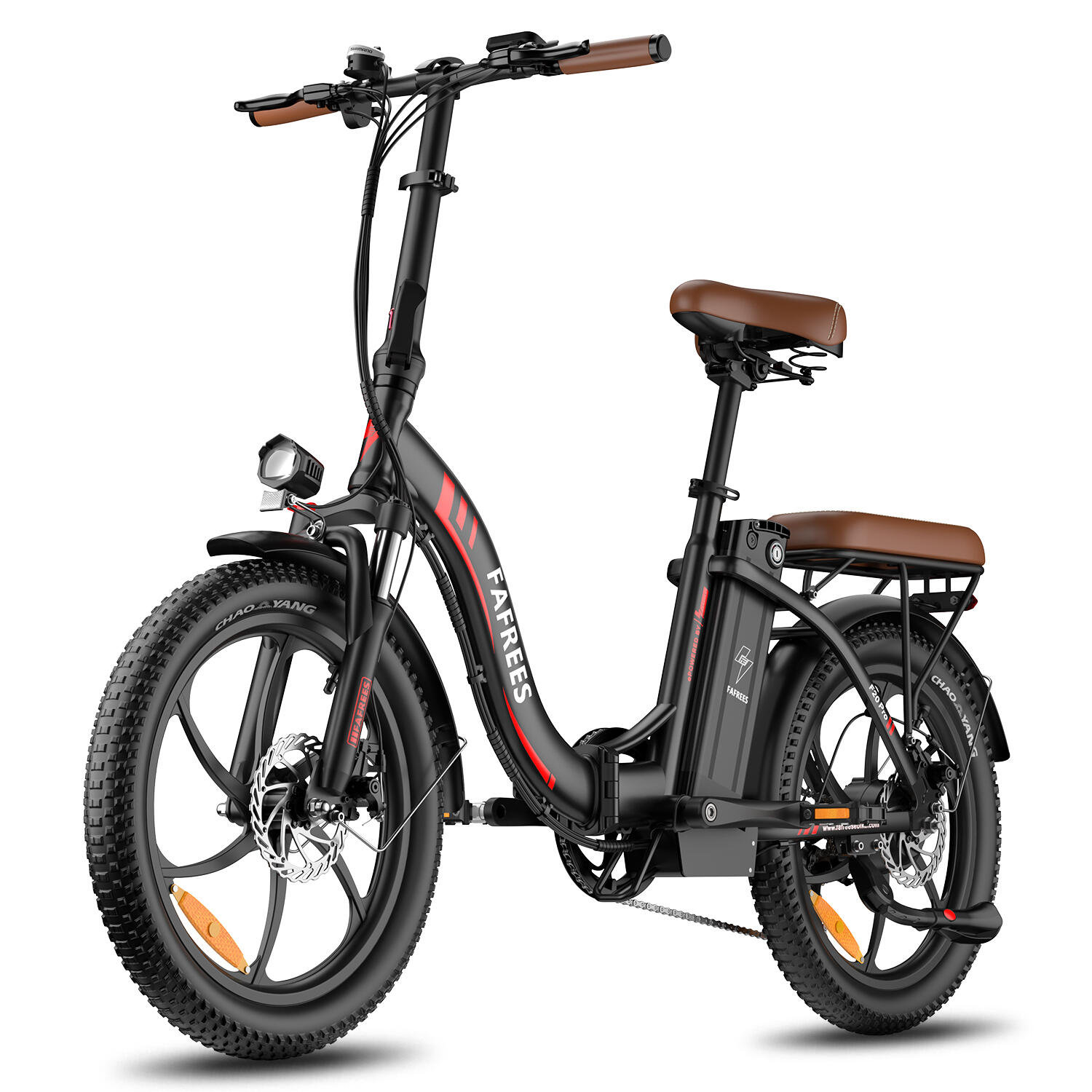 Vélo électrique pliant FAFREES F20 Pro avec batterie 20 Ah et 7 vitesses