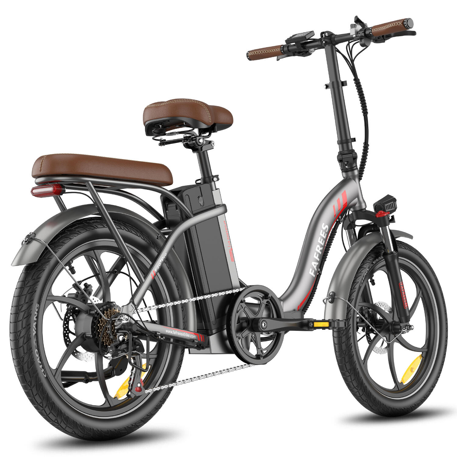 Vélo électrique FAFREES F20+ Pro pour adultes, batterie 36 V 25 Ah