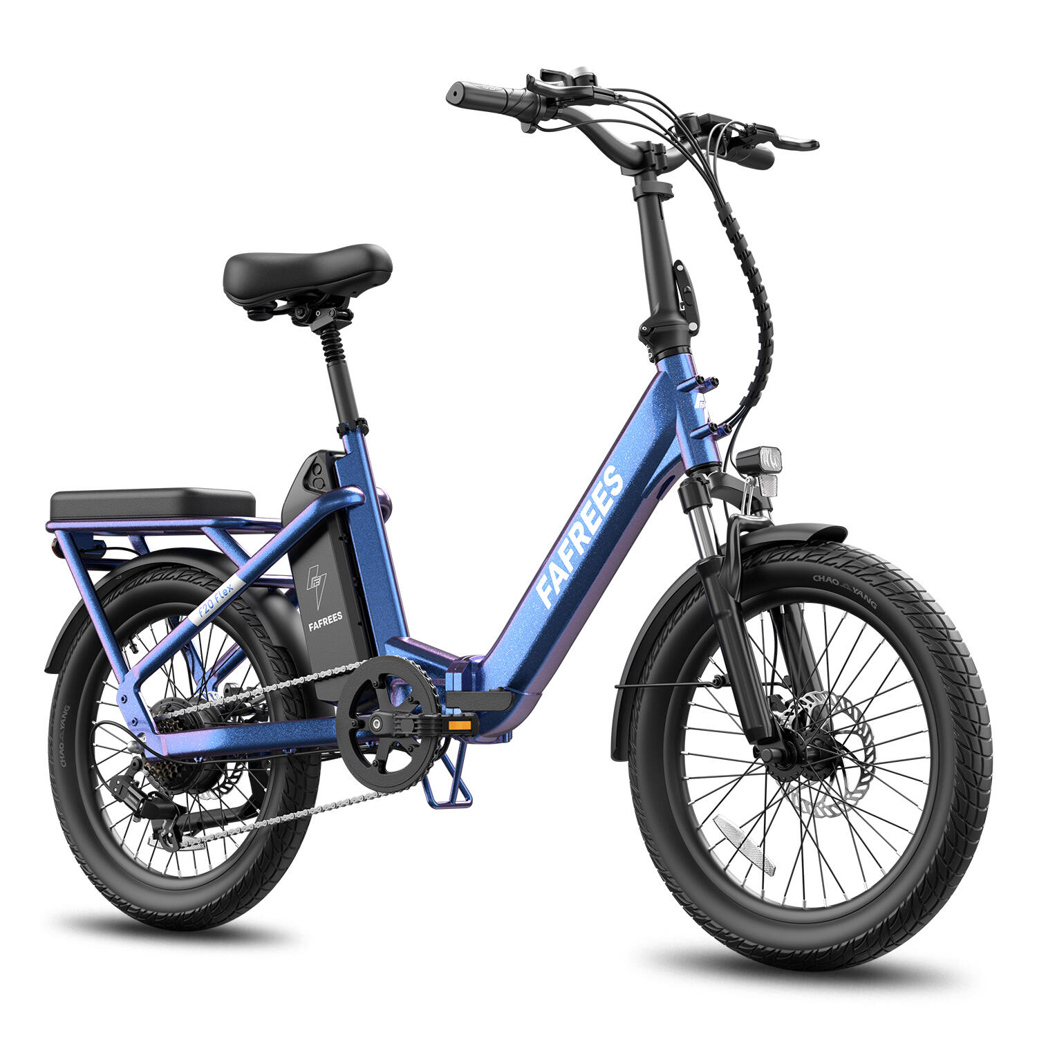 Vélo électrique pliant FAFREES F20 Flex, batterie 36 V 20 Ah, 7 vitesses