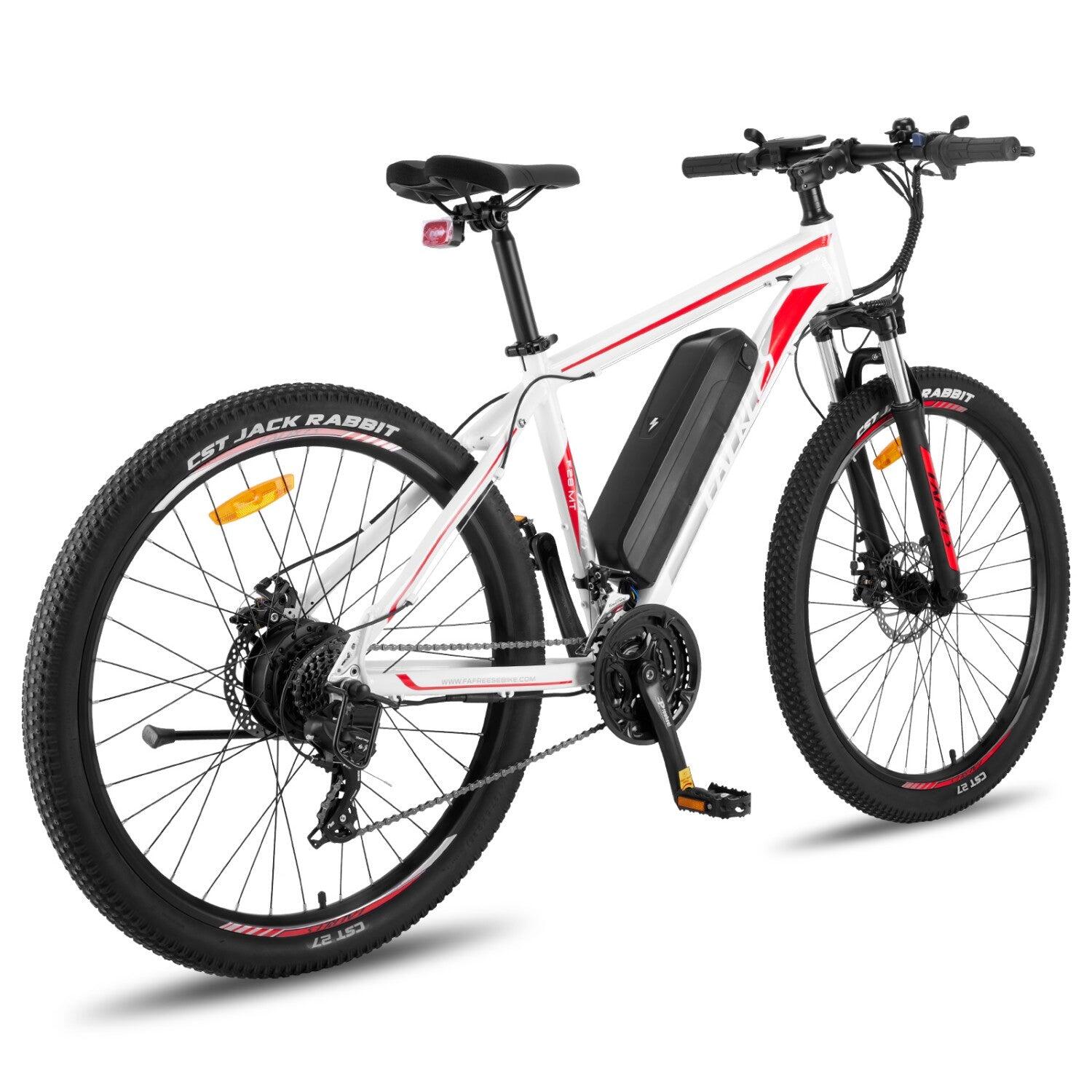Vélo Électrique FAFREES F28 MT 250W 36V15Ah 27,5″ Blanc-Rouge