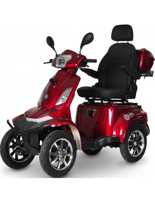 scooter électrique 4 roues CAPFRAPP pour PMR et séniors avec dossier capitaine